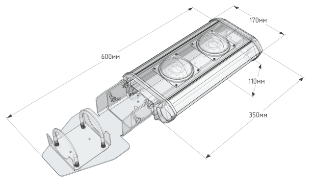 Чертеж ECO MS 160W